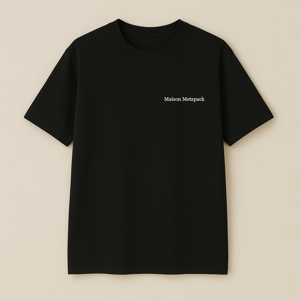 Maison Metapack Black Tee