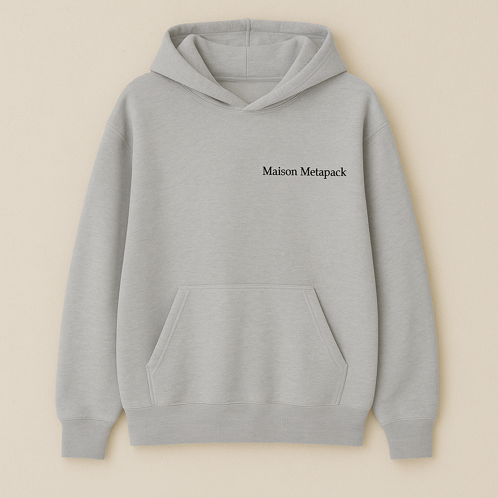 Maison Metapack Grey Hoodie