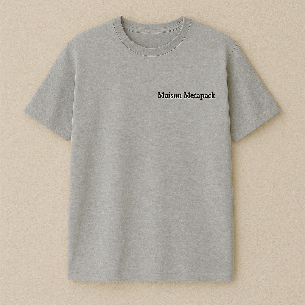 Maison Metapack Grey Tee